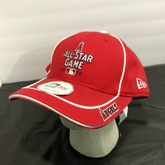 Vintage New Era Anaheim Angels 2010 All Star Game Strapback Hat Cap New NOS - Picture 2 of 6